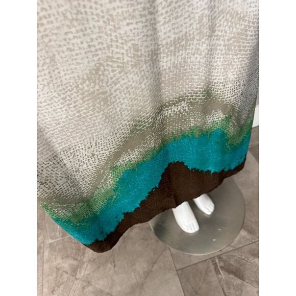 Chico’s Women Bahama Breeze Ombré Faux Leather Maxi Dress Size 0 (4) - Picture 5 of 14
